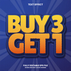 Text Effect 3D Promo Sale