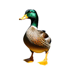 Obraz premium a duck isolated on transparent background