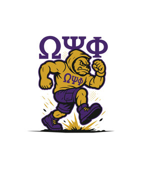 Adobe IOmega Psi Phi Stomp Art &Omega;&Psi;&Phi;