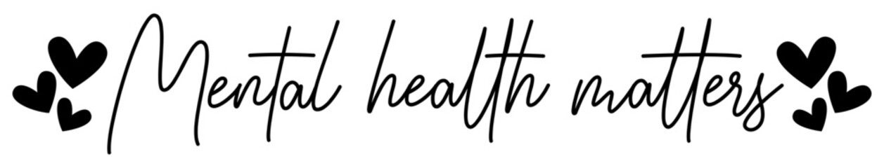 Mental Health Matters | Vector
