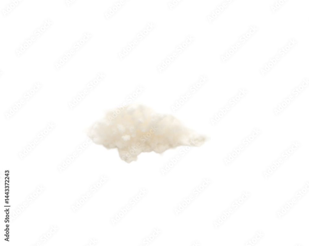 Poster delicate wispy cluster of tiny clouds illuminated on a black canvas, evoking a dreamlike quality wit