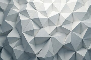 Fototapeta premium Subtle grayscale repeating triangle pattern with subtle shadow , subtle texture, geometric design, texture