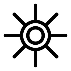 Obraz premium Focus mark icon
