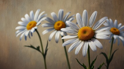daisies in the garden