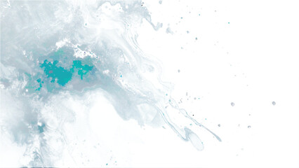 Obraz premium blue water splash