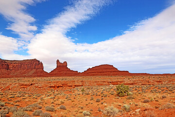 Rocks of Monument Valley, Utah	
