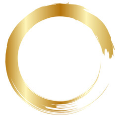 Golden Circle, golden border, golden wedding ornament, luxurious gold circle