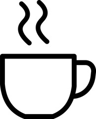 Hot Coffee Cup Icon 