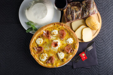 Pizza gourmet italiana