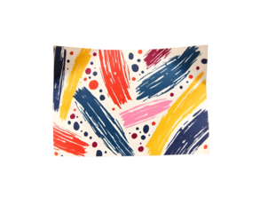 Dynamic Brushstroke Symphony, A Hand-Painted Abstract Canvas Bursting with Color and Energetic Markings, Ideal for Modern Designs and Creative Projects