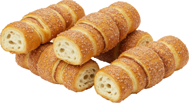 Delicious Sugar Coated Pastry Sweet Baked Goods Close Up Food Photography Bakery Treats Golden