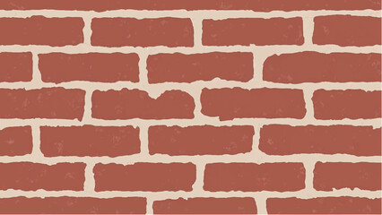 Obraz premium Brick wall texture. Brick wall background. Brick wall pattern texture background. Illustration of a brick wall.