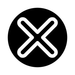 Cross mark icon