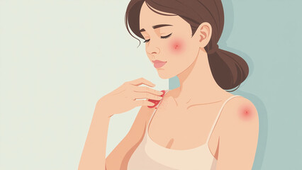 people suffering eczema scratch skin relieve itching irritation caused allergic