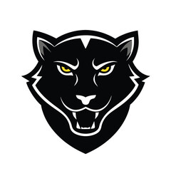 Mascot design of a black Panther