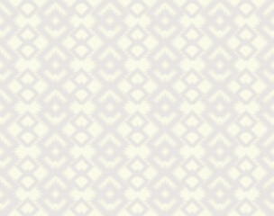 Seamless pattern with geometric diagonal tartan ornament. Texture in traditional ethnic style. Abstract pattern design for texture, fabric, clothing, decoration.