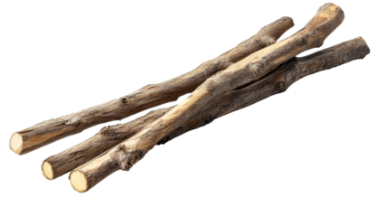 Wooden sticks suitable for crafts and decoration