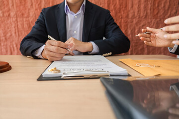 Professional Engagements and Contractual Agreements. Two individuals enter into a binding agreement...