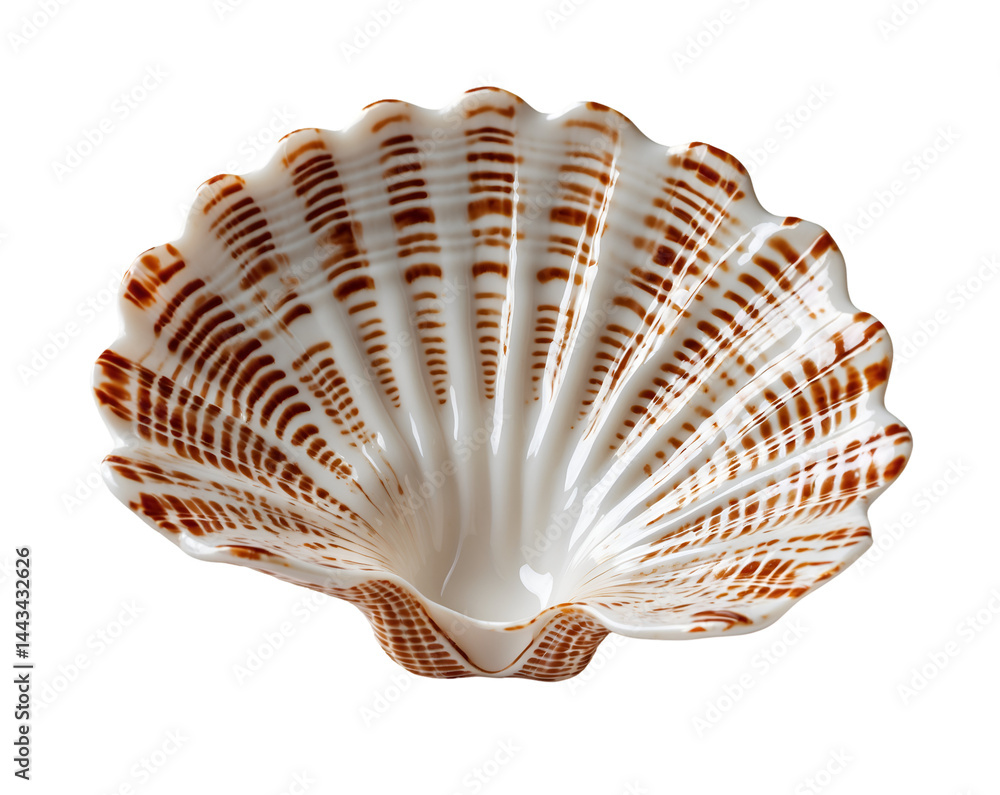 Aufkleber exquisite volute shell pattern, a study in natural artistry and detailed markings with intricate pat