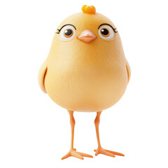 Happy 3D Turkey With Drumstick Legs  isolated on a transparent background