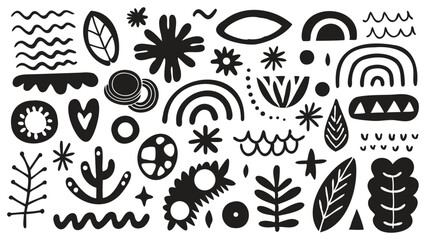 Eclectic Botanical and Abstract Icons