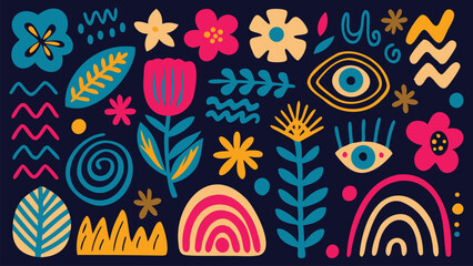 Bold Floral and Botanical Pattern