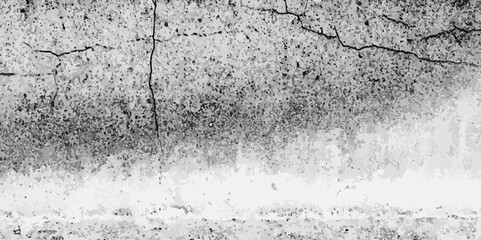 modern Texture grunge black or white of grunge cracks dust and scratches concrete distress old wall texture vector background.	