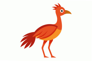 rooster isolated on white background