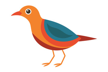 vector illustration of a cartoon chicken