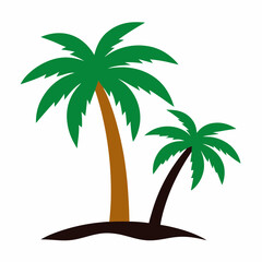 palm tree vector illustration