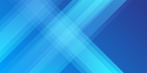 Obraz premium Geometric blue abstract background. Dynamic shapes composition. Cool background design for posters. Vector Eps10