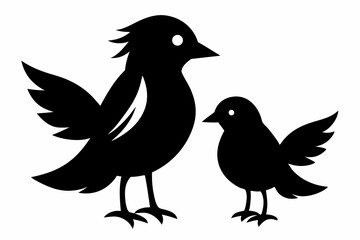 Obraz premium set of birds