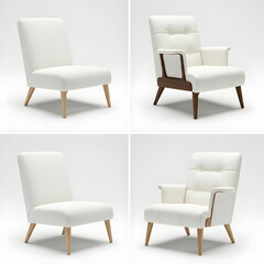 Modern & Classic Armchair Designs: High-Resolution Images