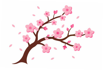 Fototapeta premium pink cherry blossom