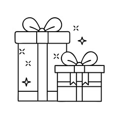 presents icon, presents vector illustration-simple illustration of presents, perfect for presents logos and icons