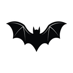 Fototapeta premium minimalistic bat silhouette vector elegant design