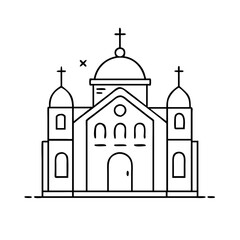religion architecture icon, religion architecture vector illustration-simple illustration of religion architecture, perfect for religion architecture logos and icons