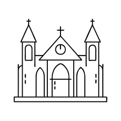 religion architecture icon, religion architecture vector illustration-simple illustration of religion architecture, perfect for religion architecture logos and icons
