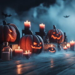 halloween pumpkin on a halloween
