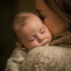 mother with baby