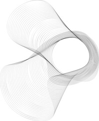 Wave-structured mesh composed of oscillating radial lines in circular motion with blended symmetry.