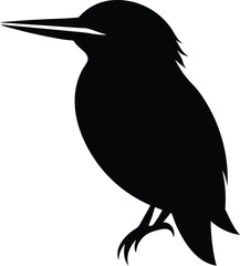 kingfisher silhouette