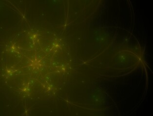 Imaginatory fractal abstract background Image