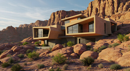 Desert Residence Contemporary Home Modern Architecture Landscape Design
