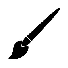 vector illustration of a brush