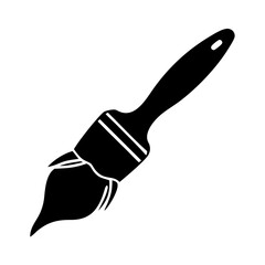 paint brush vector illustration