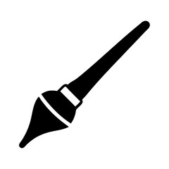 paint brush isolated on white