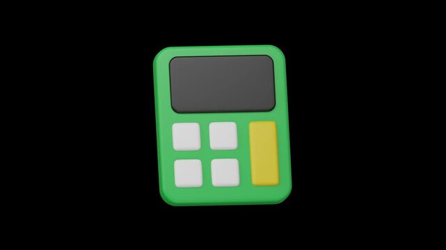 3d finance icon, Business and financial concept