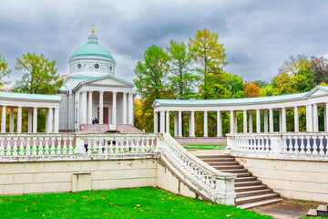 Ancient manor in Arkhangelskoye is considered one of the most magnificent residences