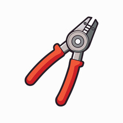 Fototapeta premium Manual Wire Stripper White background